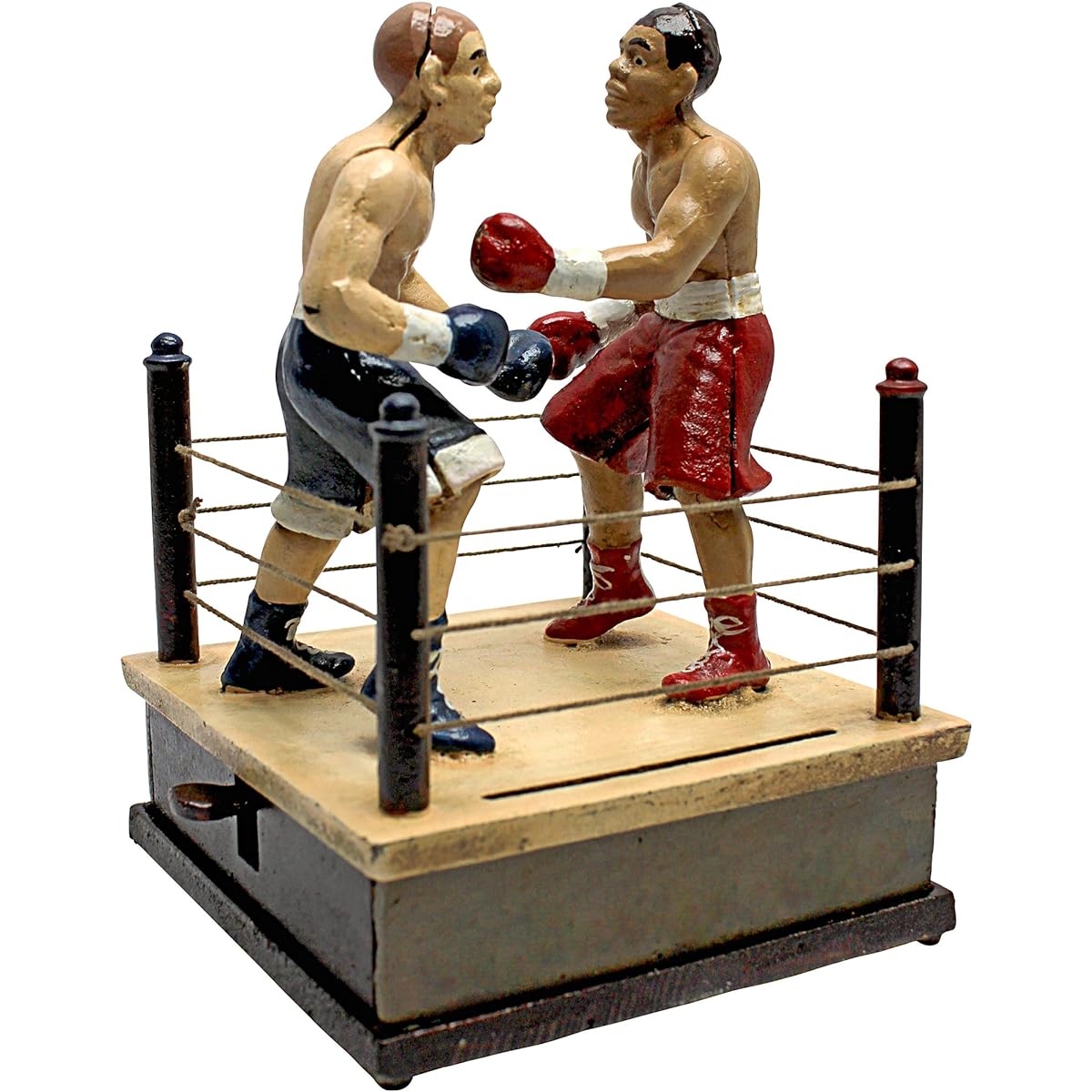 Design Toscano Battling Boxers Die Mechanical Coin Bank