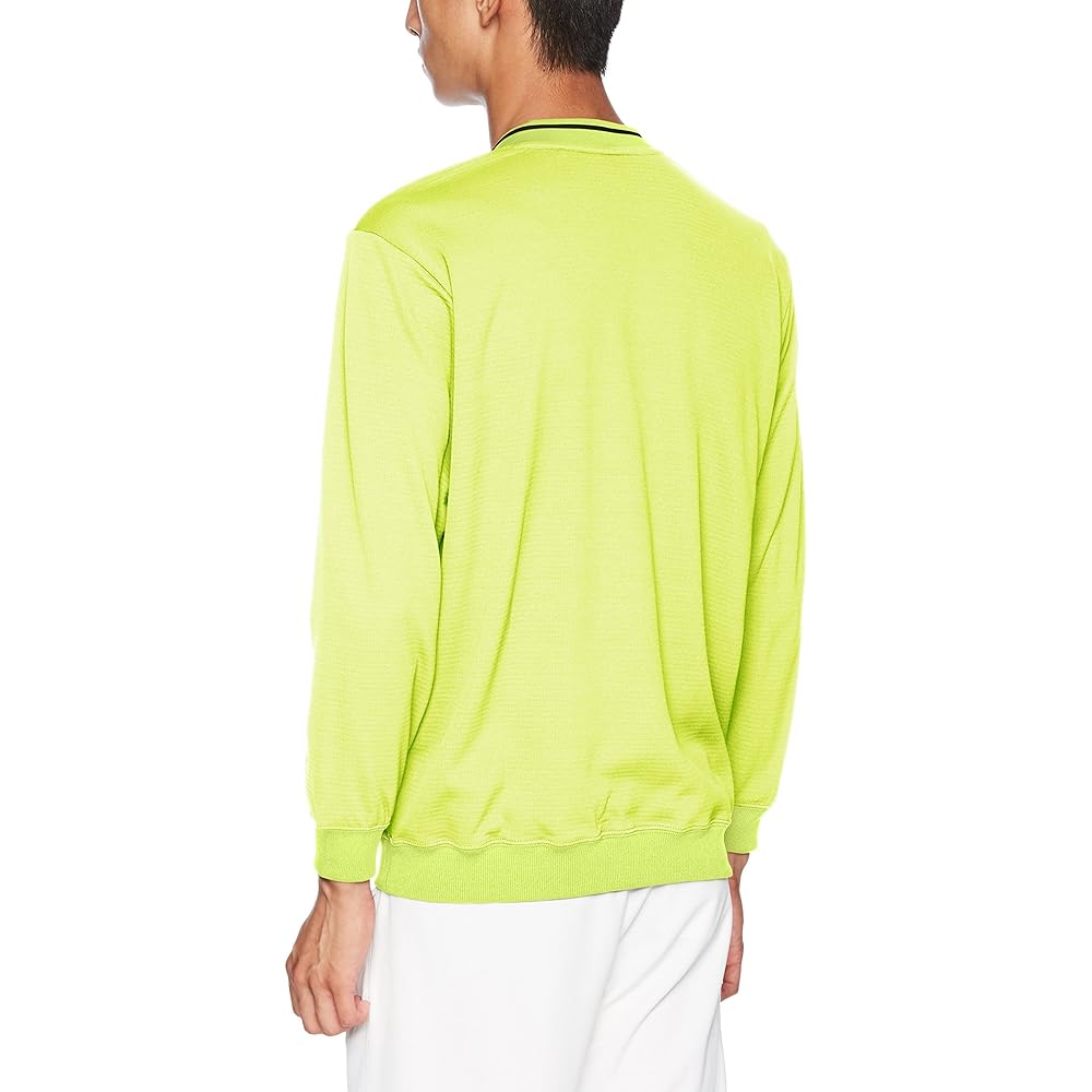 Mizuno 62JC8001 Tennis Wear Sweatshirt, V-Neck, Medium Thick, Sweat Absorbent, Quick Drying, Stretch, Unisex