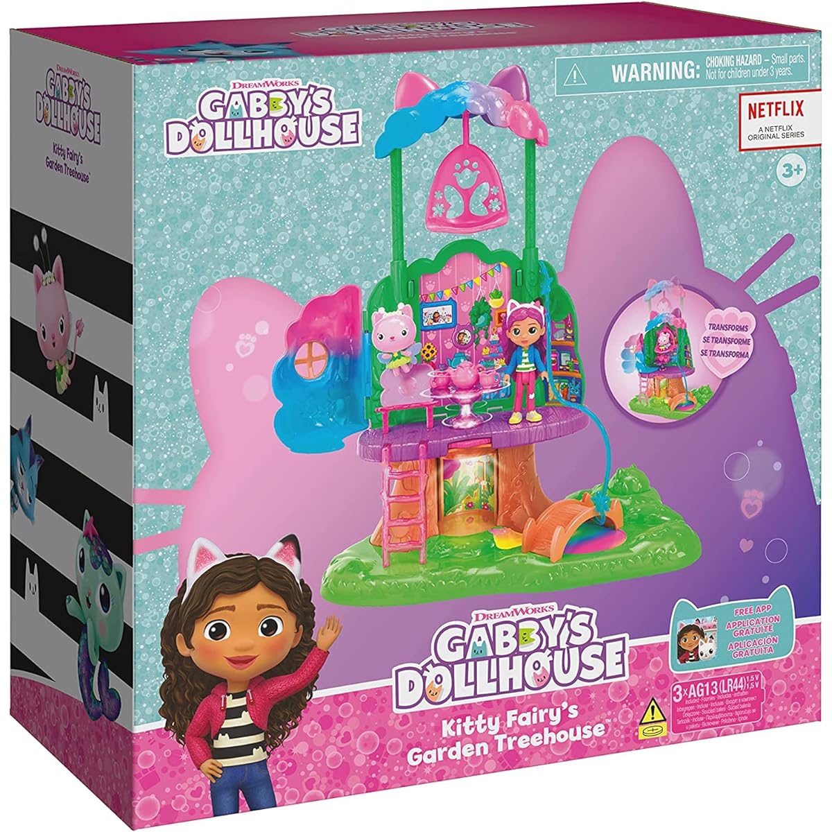Everydaze Essentials Gabby House Garden Treehouse Playset with Lights Rainbow Popits EE Lucy Lucy Everydaze Essentials Tote Bag