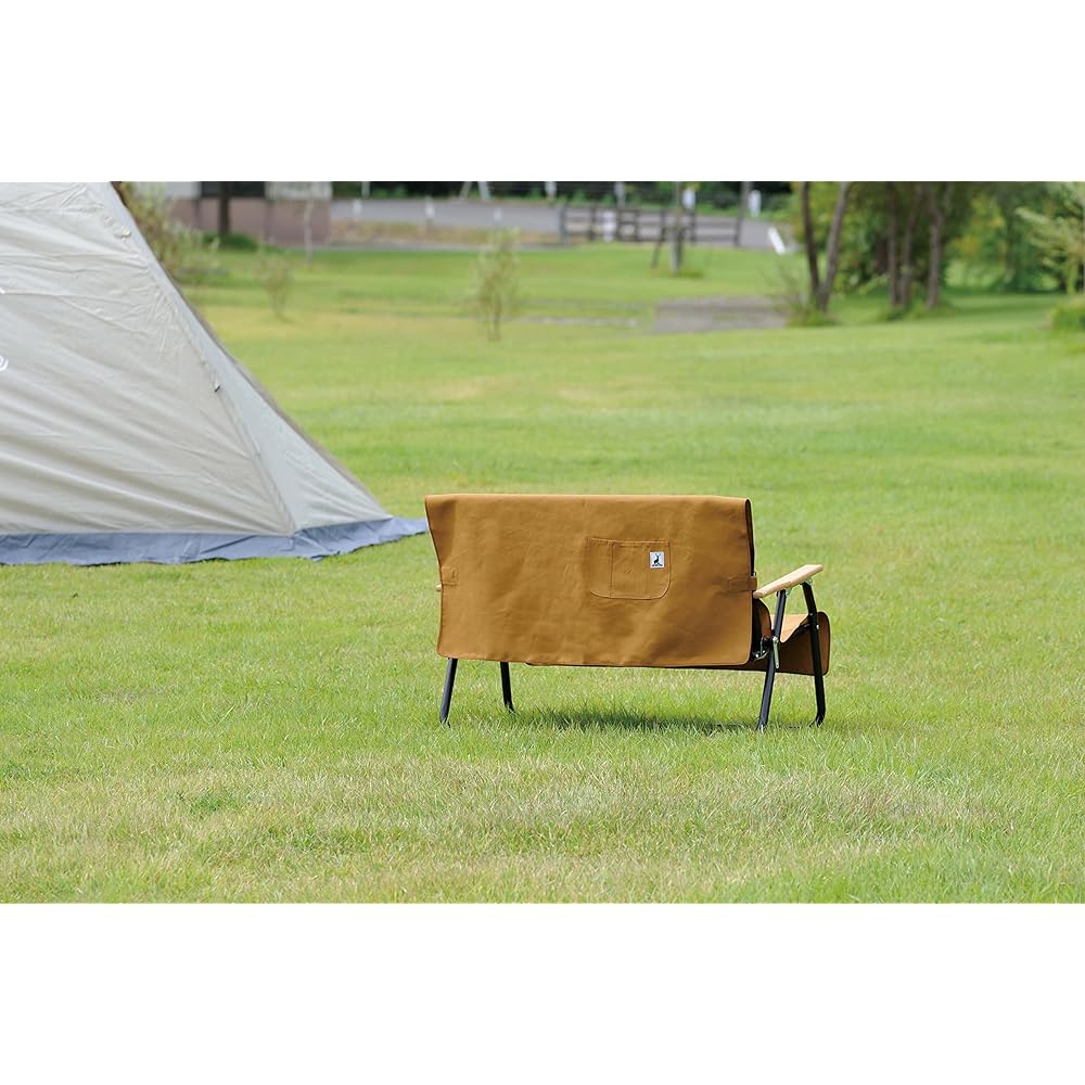 CAPTAIN STAG Bench Cover Bench Cover Flame Retardant Fabric with Back Pocket [Olive/Brown Duck/Black] FIRE PROOF UP-2683/UP-2684/UP-2685