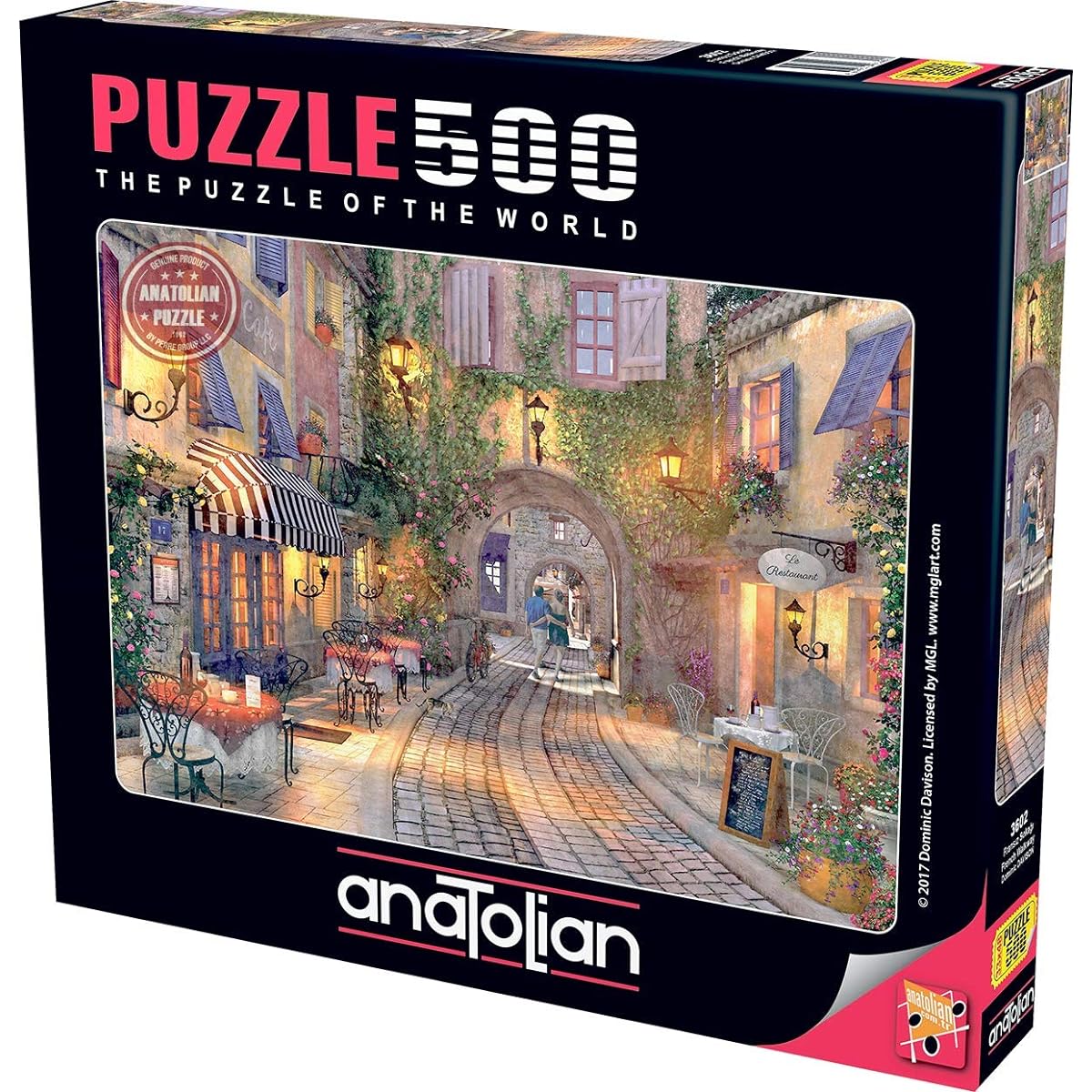 Anatolian Puzzle 500 French Walkway Brown A