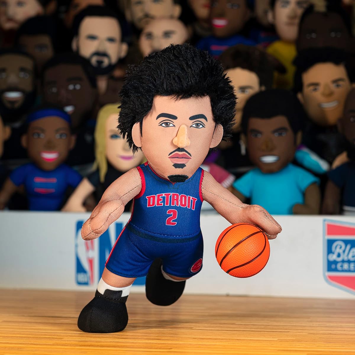 Bleacher Creatures Detroit Pistons Cade Cunningham 10" Plush Figure - A Superstar to Play and Display