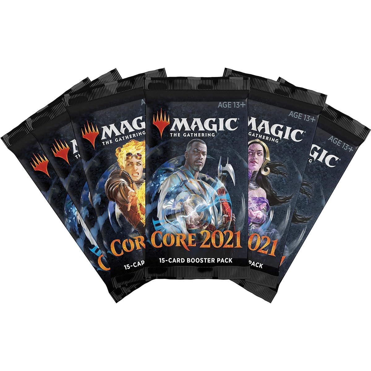 Magic: The Gathering Core Set 2021 6 booster packs