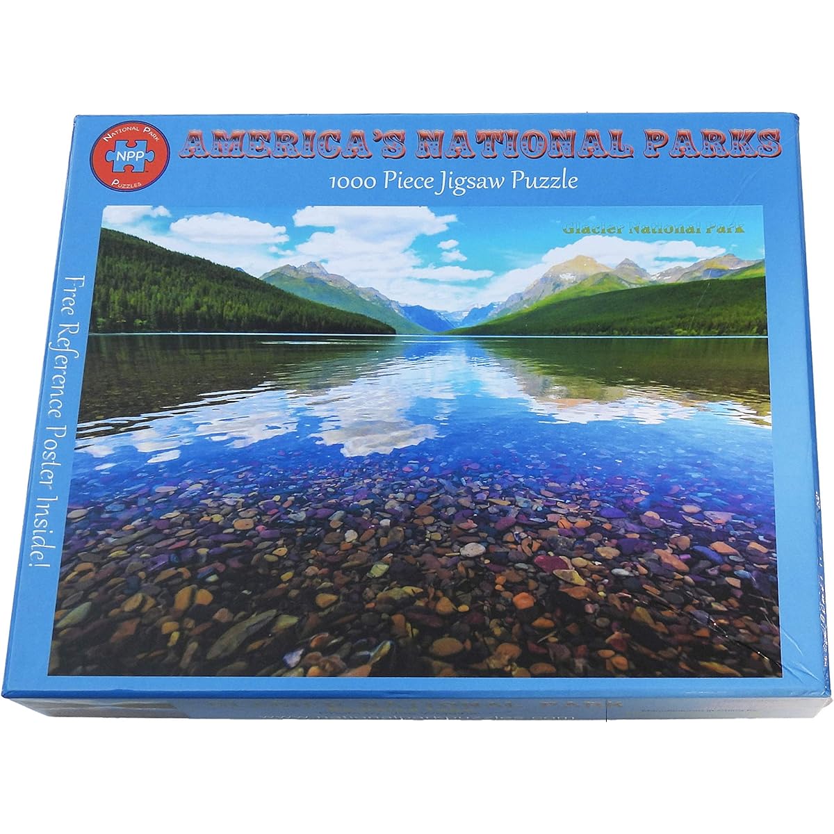 Glacier National Park Bowman Lake 1000 Piece Puzzle