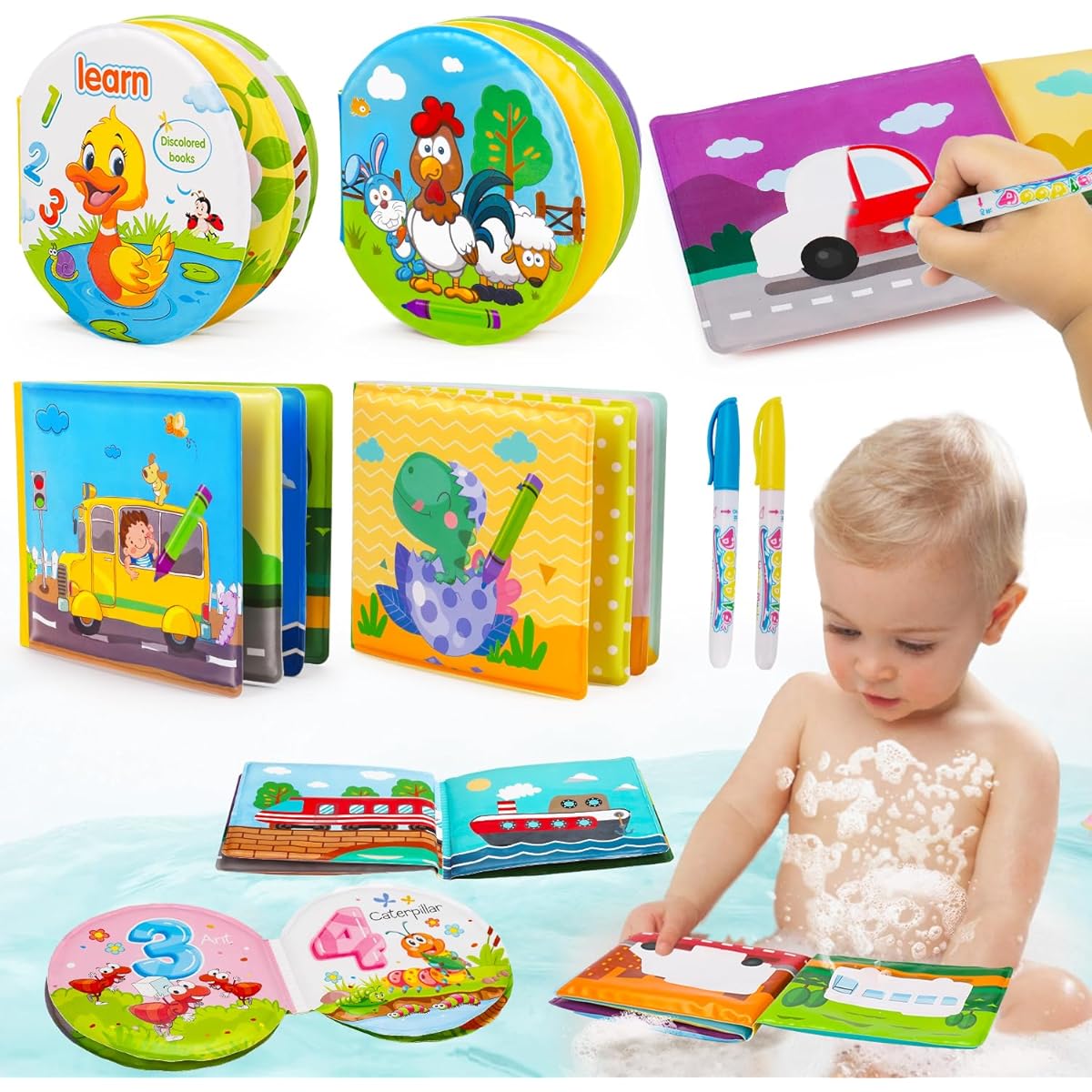 Thremhoo Baby Bath Book