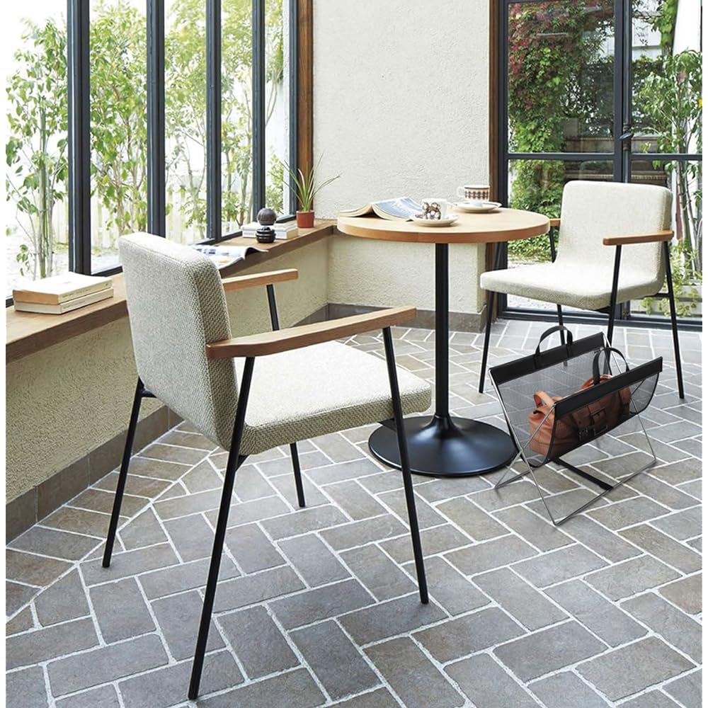 Saki Luggage Holder Self Wagon Mesh x Leather Tone PVC Brown R-358