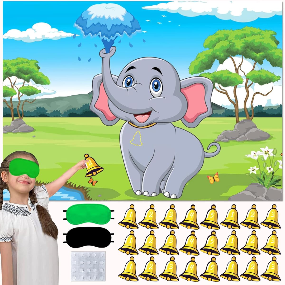 Farm Pin The Sticker Games 象