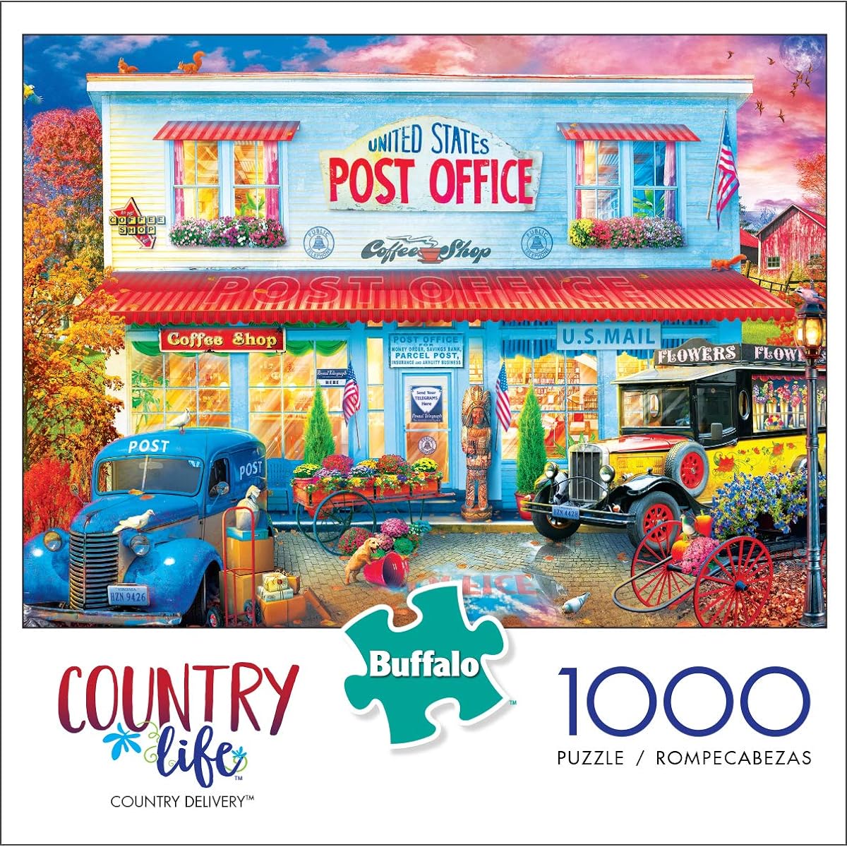 Buffalo Games Life - Country Delivery - 1000 Piece Jigsaw Puzzle, Multi