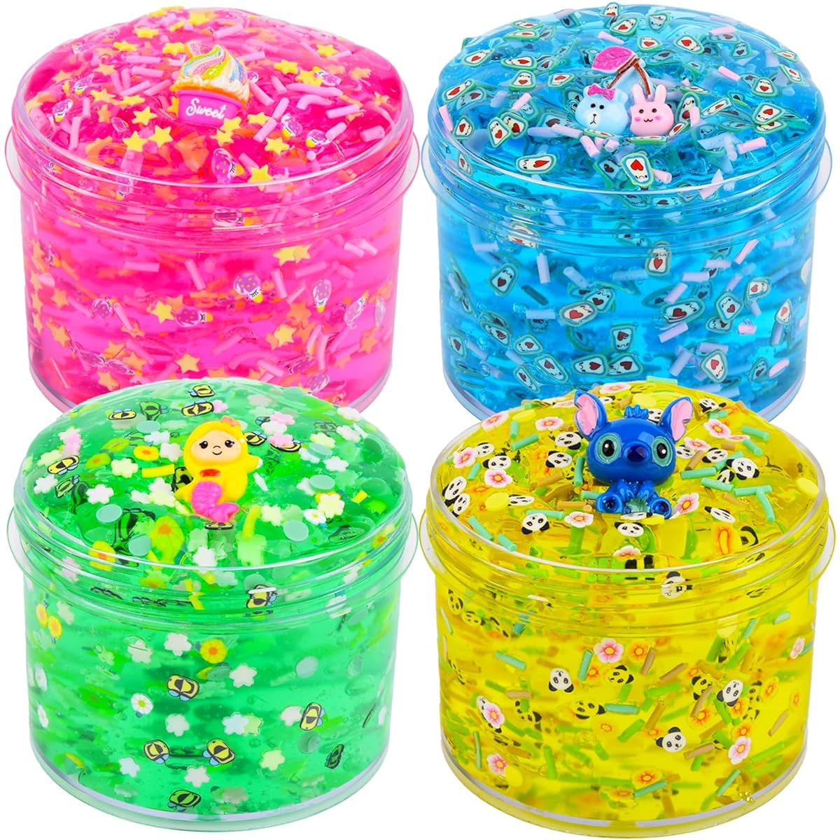 Cloud Slime 4 Pack