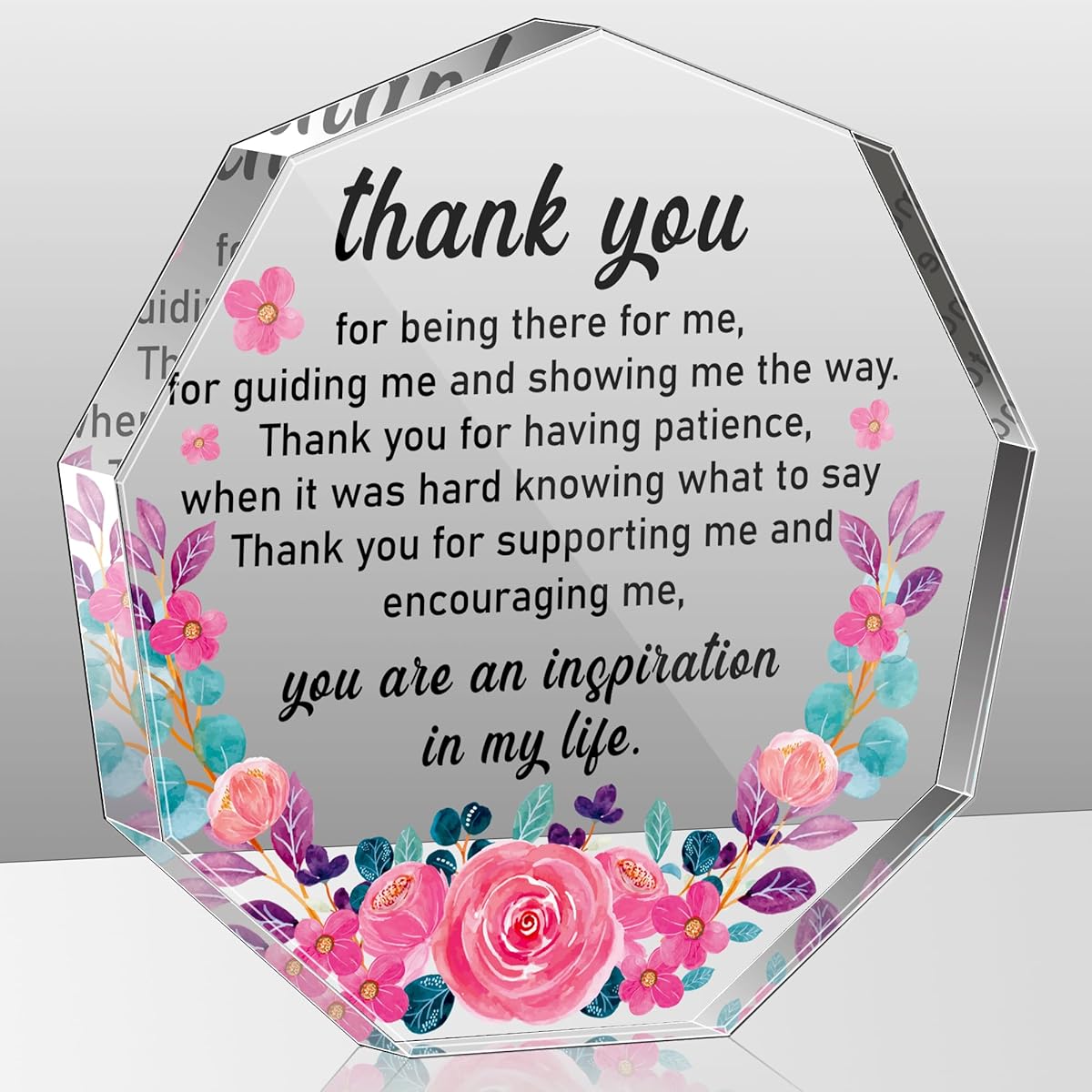 Thank You Gifts for Women, Appreciation Gifts, Thank You Gifts for Professor/Professor/Boss/Colleague, Farewell Gifts for Friends - You Are an Inspiration in My Life