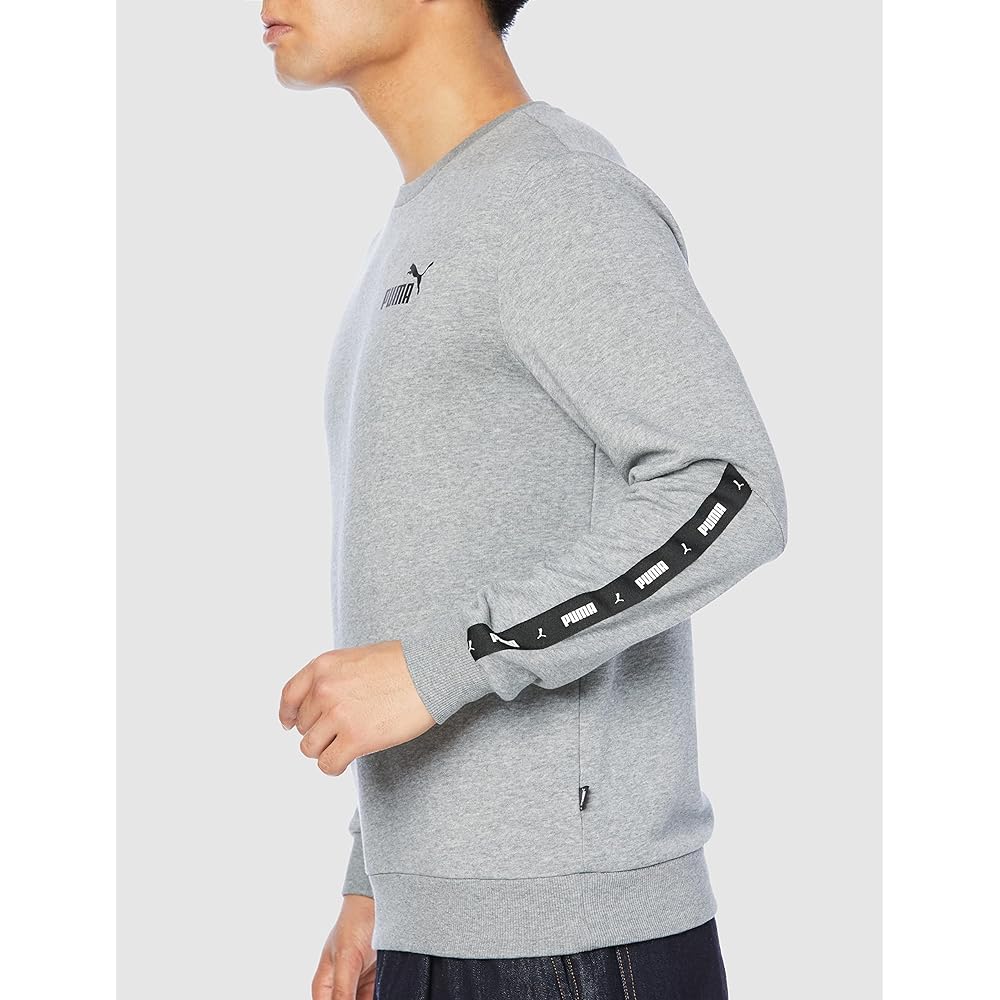 [PUMA] Sweat Trainer Crew ESS+ TAPE Crew Sweatshirt 849562 Men's