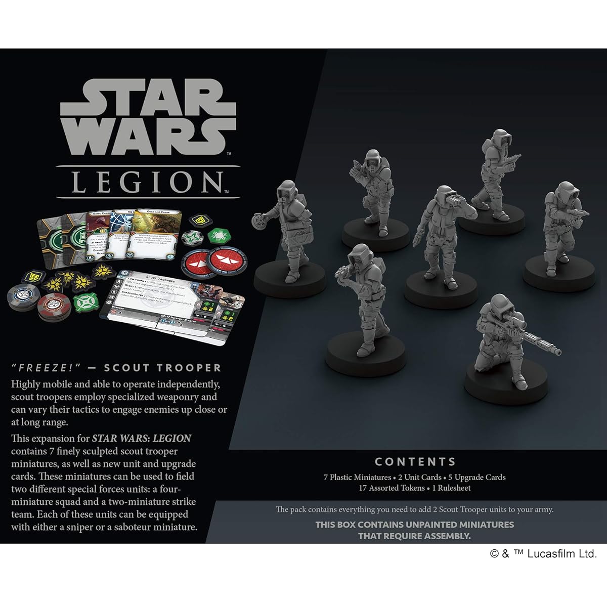 Star Wars: Leggings: Scout Trooper Unit Expansion.