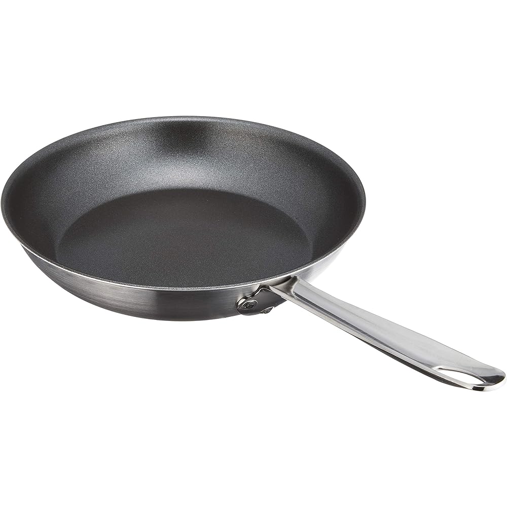 Endo Shoji TKG Frying Pan 24cm Stainless Steel Compatible with IH and gas fires 3-layer steel sandwiching aluminum with stainless steel Excellent quick start-up Outer diameter x depth (mm) 250 x 48 Weight: 900g Capacity (L) 1.5 Commercial use Torino seri