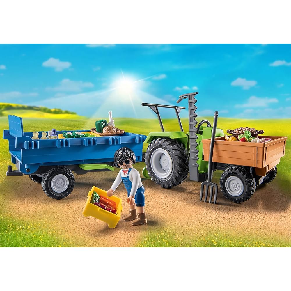 Playmobil Country Harvester and Tractor (2023) 71249