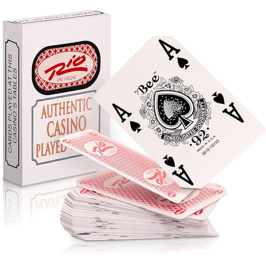 A deck of playing cards used in Las Vegas casinos