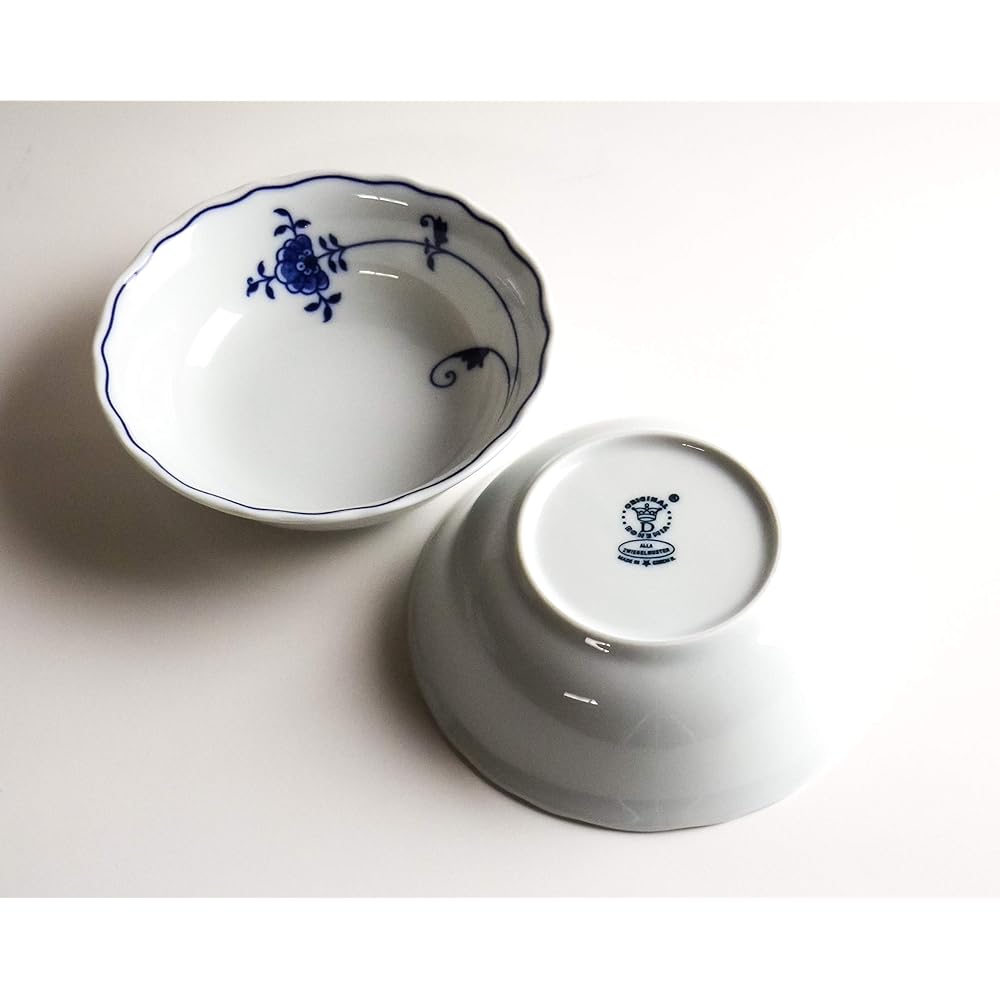 Bohemia Blue Onion "Eco" Salad Bowl 14cm Pair EC047-2