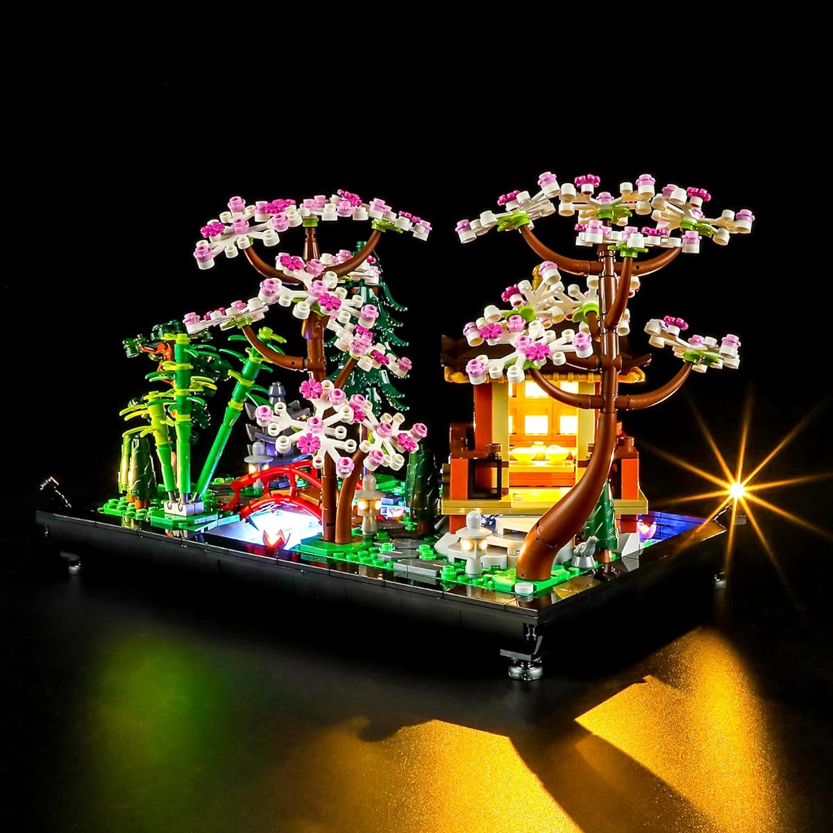 BRIKSMAX LED Lighting Kit for LEGO-10315 Tranquil Garden - Compatible with LEGO Icon Japanese Zen Garden Building Set - LEGO Set Not Included