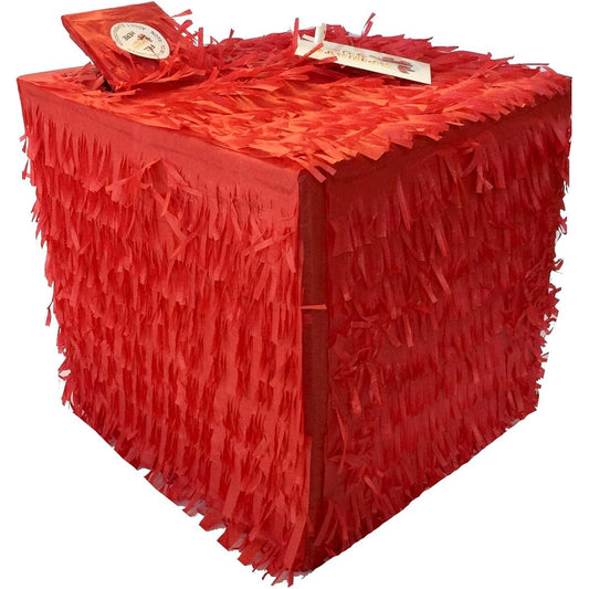 APINATA4U Red Cube Pinata