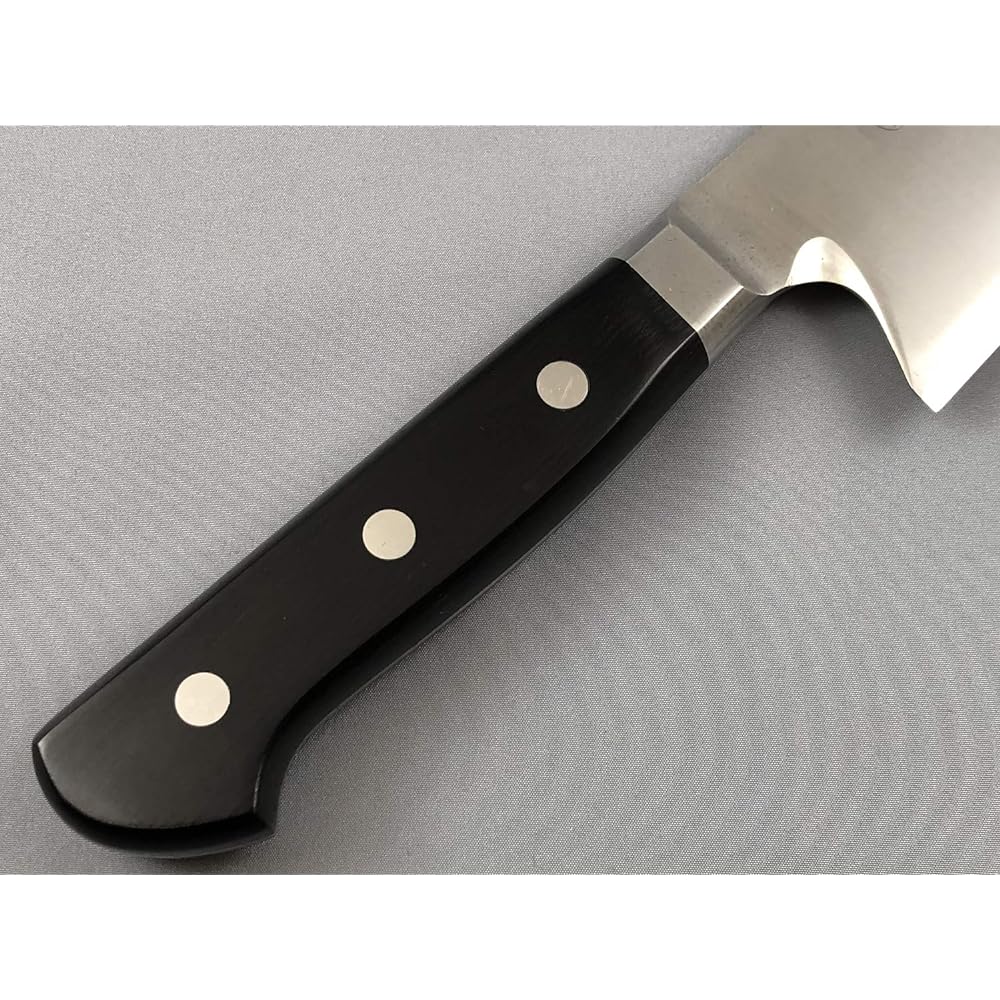 Toshu Giken Santoku Knife (Right-handed) 180mm "Toshu Powdered High Speed Steel" Japanese Knife Made in Japan 22518