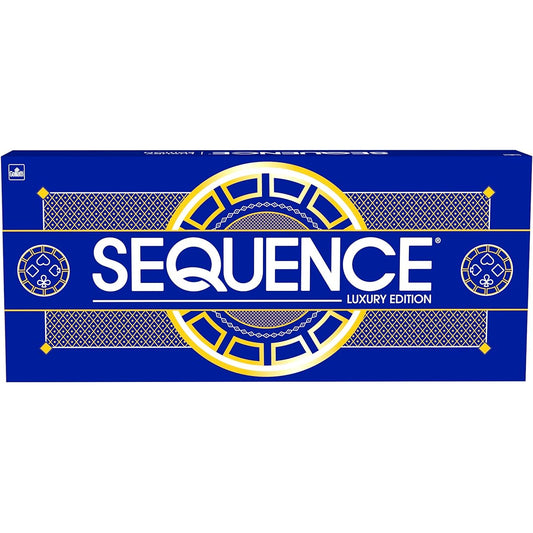 Sequence Luxury Edition - Amazing Set of Luxurious Cushioned Rolled Flat Game Mats - Goliath Exclusive Blue 2-12 Players