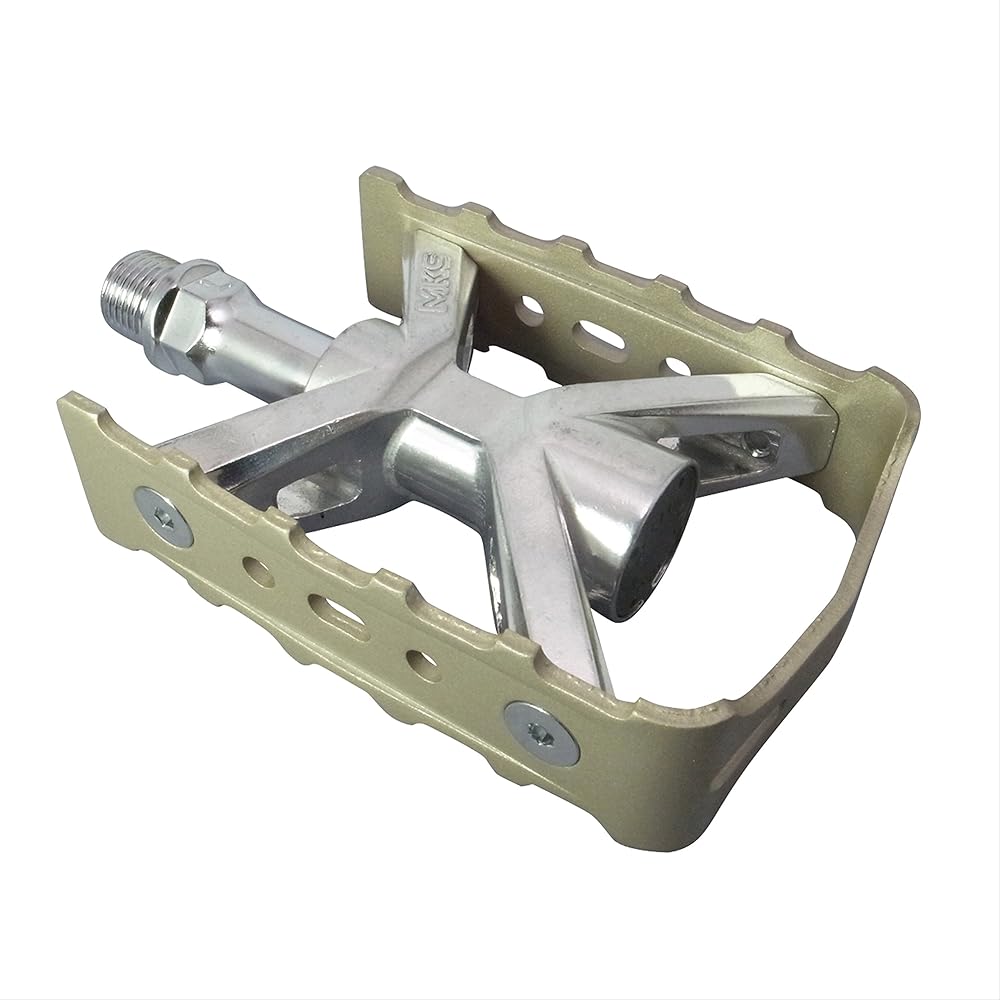 MKS (Mikashima Seisakusho) Bicycle Pedal ESPRIT Titanium Color
