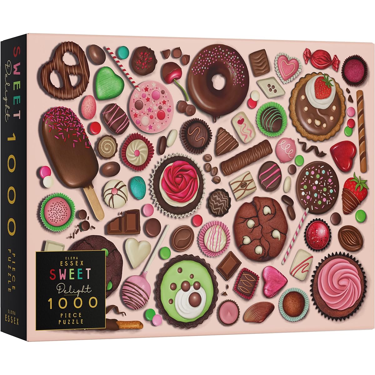 Elena Essex Puzzle for Adults - Rainbow Kingdom, Sweet Delight, Roaring Power (Sweet Delight)