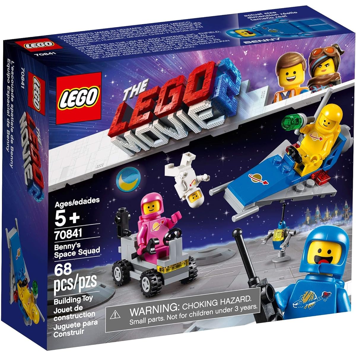 LEGO The Lego Movie Benny's Space Squad 70841 Educational Toy Blocks Toys for Girls and Boys