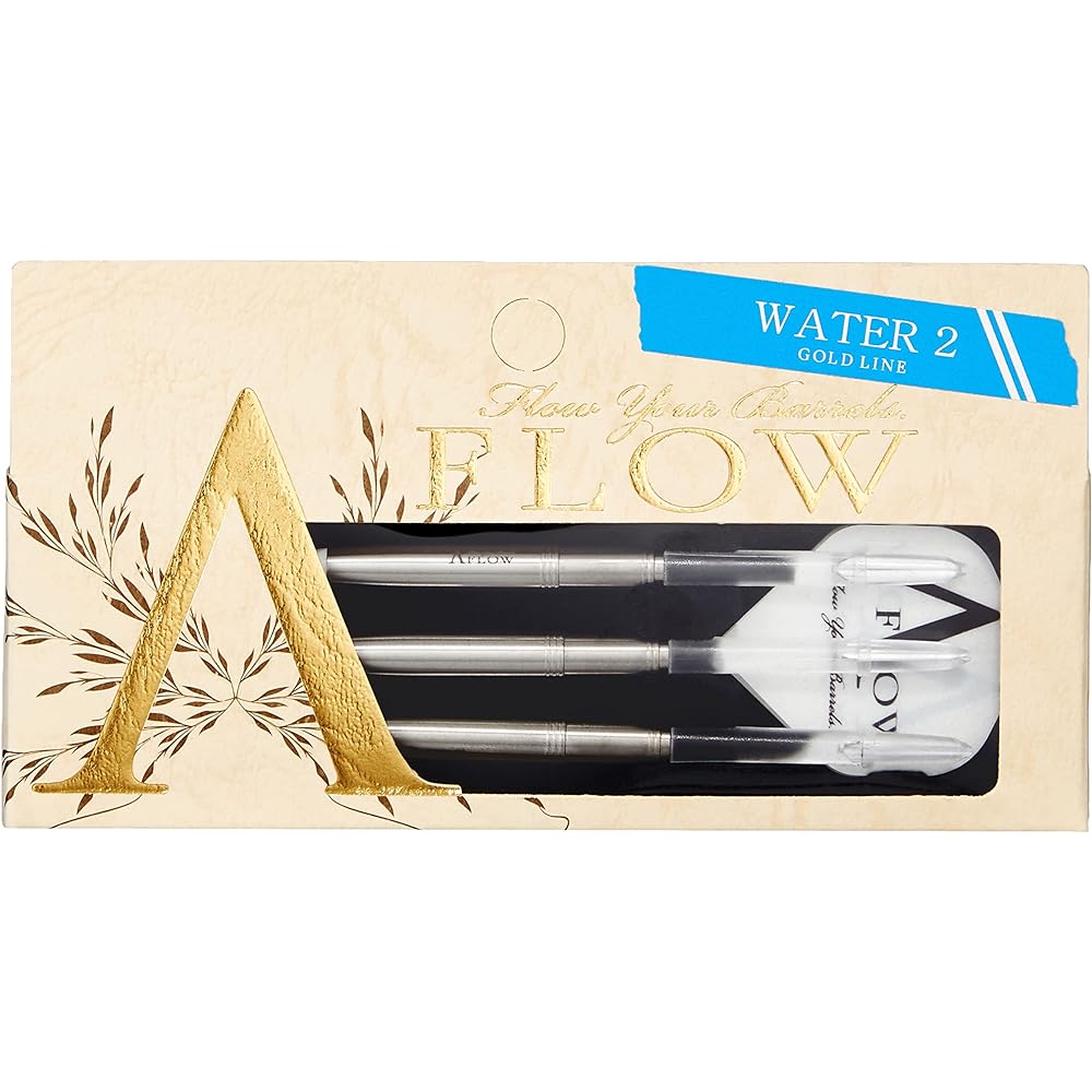 DYNASTY A-FLOW GOLD LINE WATER2 Water 2 2BA Soft Darts Barrel