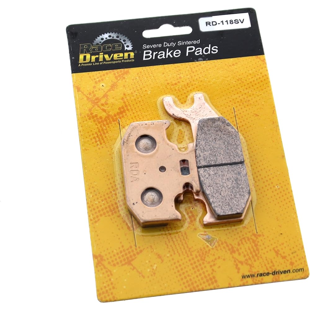 Race Driven Front & Rear Heavy Brake Pads for Yamaha Kodiak Wolverine Grizzly Big Bear YFM400 YFM450 YFM 400 450
