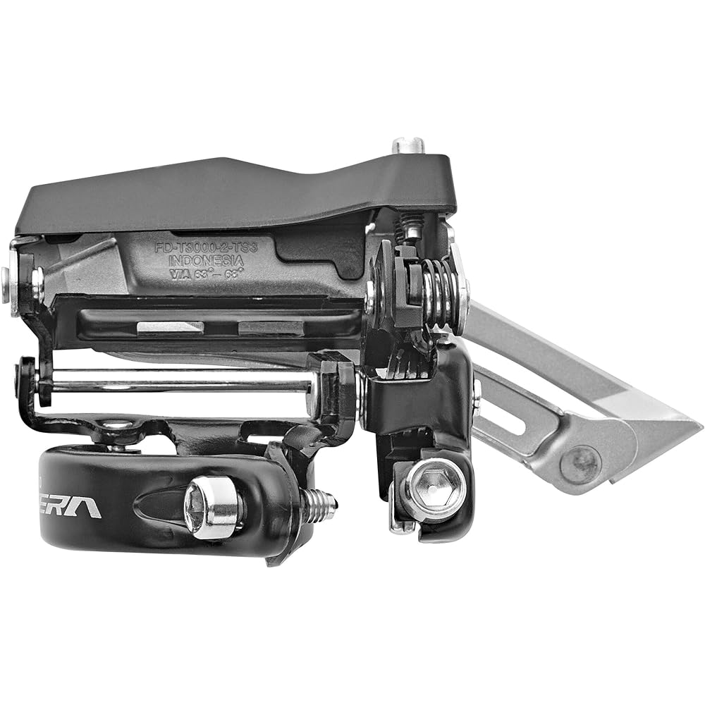 SHIMANO Front Derailleur FD-T3000 Band Type φ34.9mm (31.8/28.6mm adapter included) Top Swing/Dual Pull 2X9S 63-68° Compatible Top Gear: 46T EFDT30002TSX3