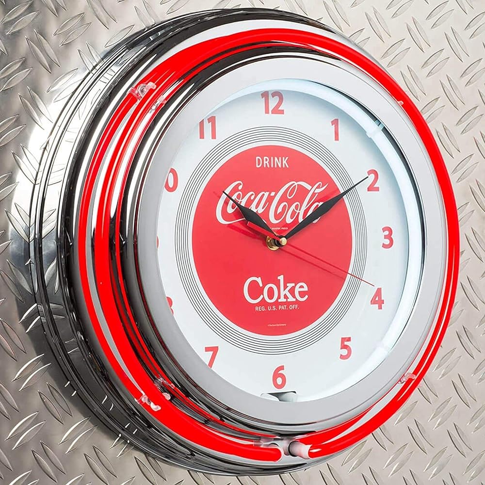 Le Studio Wall Clock White & Red Ø38 x 8 cm 36-1C-005