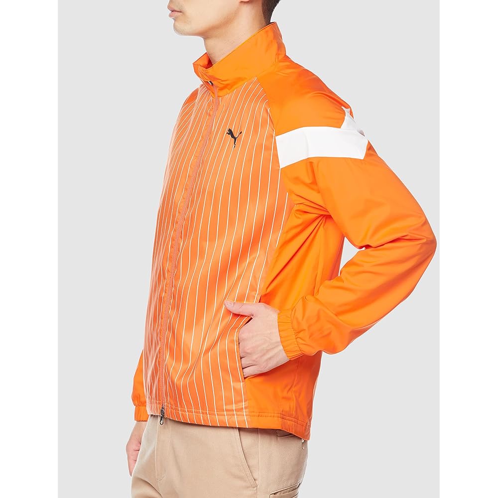 [PUMA] Men's Outerwear Golf Striped Full Zip Blouson