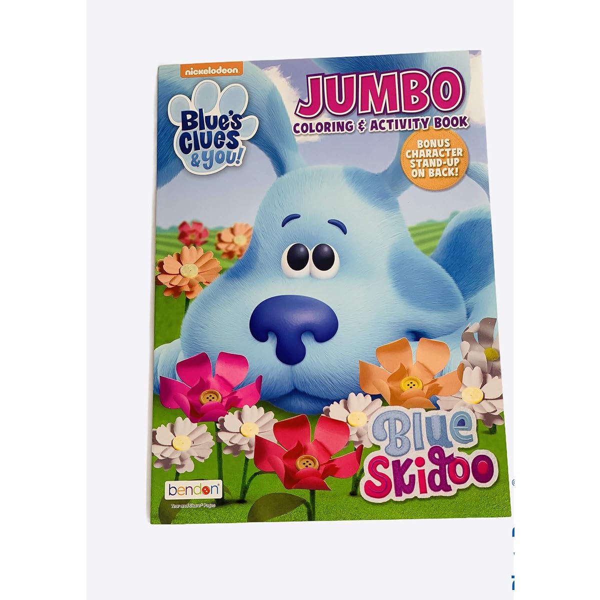 Blues Clues and You Jumbo Coloring and Activity Book Blue Skidoo