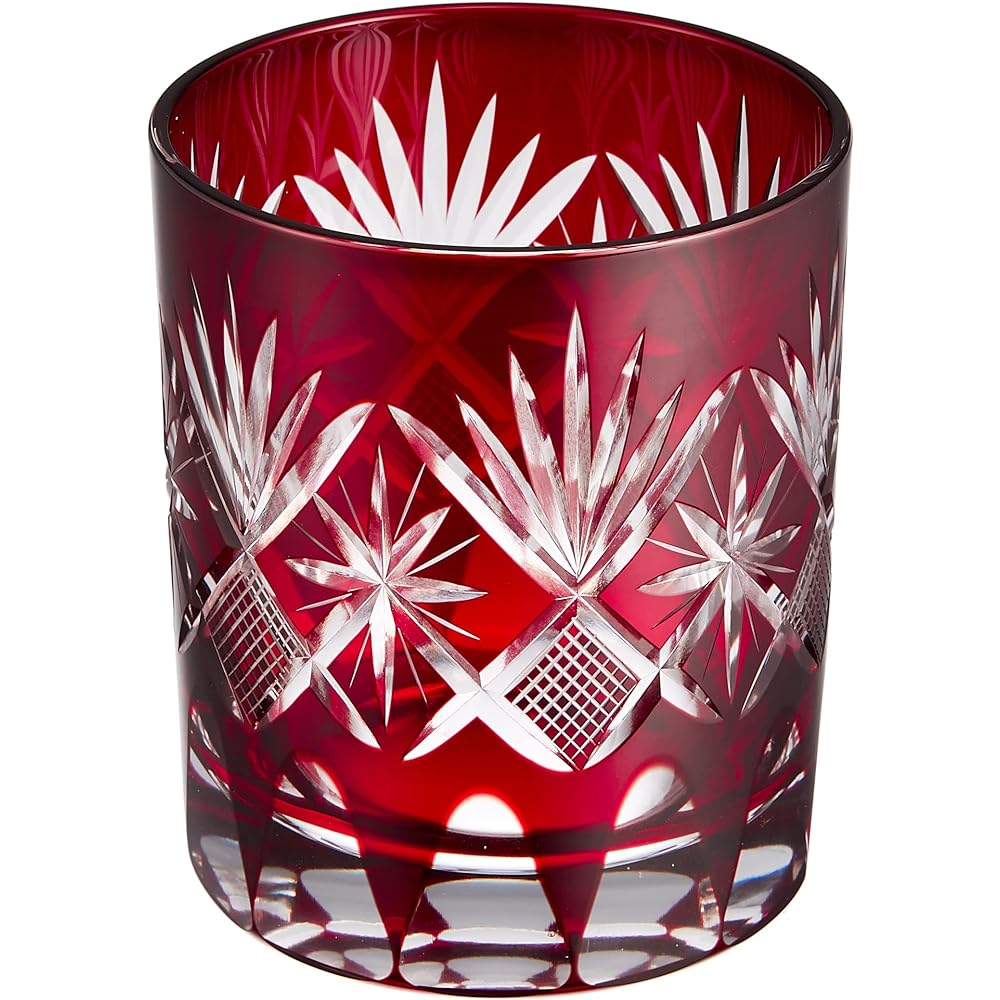 Tajima Glass Star Kiriko Old Pair