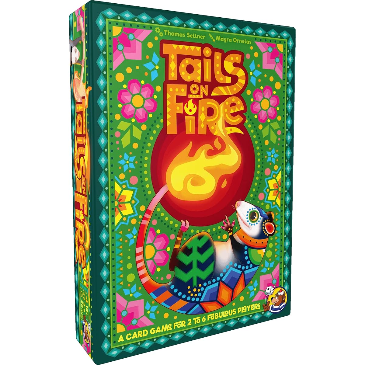 HeidelBÄR Games Tail on Fire | Highly interactive card game for 2-6 players. Choose the best 3 cards in one round for an exciting dilemma | Ages 10+ | 20 minutes HeidelBÄR Games