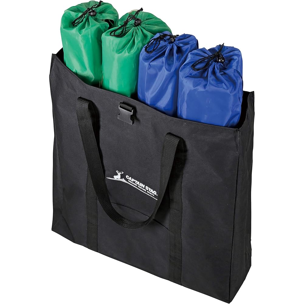 CAPTAIN STAG Outdoor Deep Storage Tote Bag Black UC-0552 72L