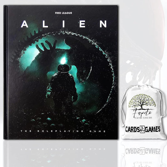 SFRPG -Alien- (HARDCOVER) Horror Tabletop Role Playing Game Random Color Drawstring Bag