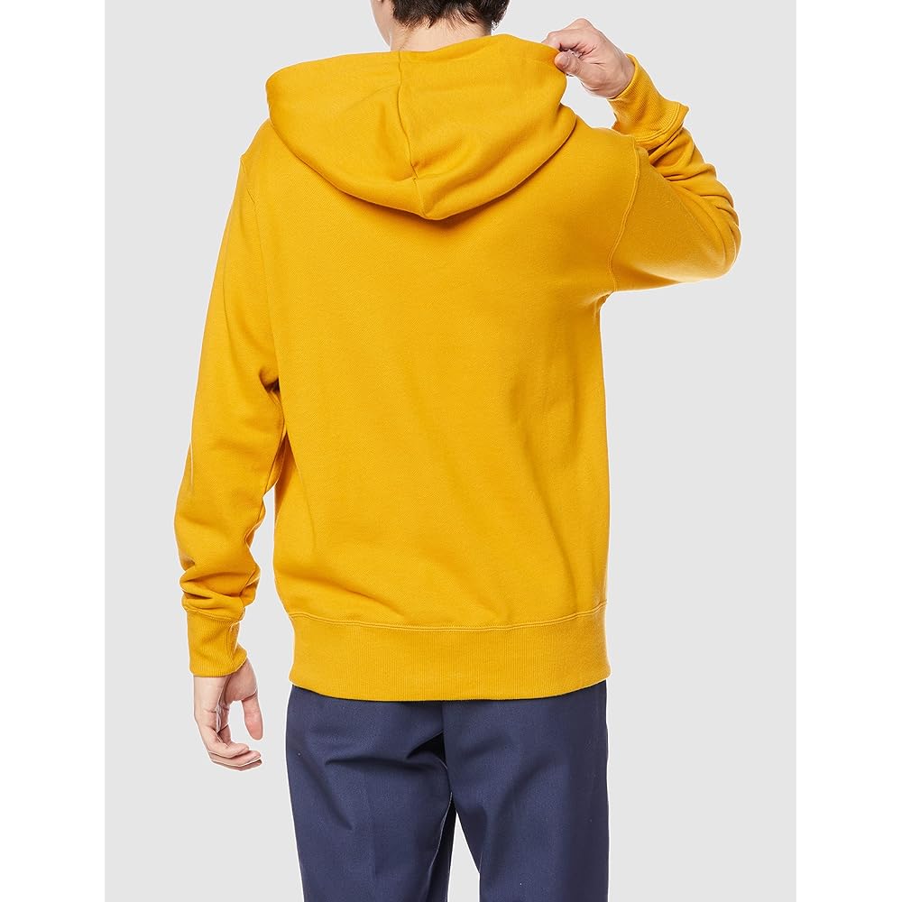 [Champion] Hoodie Sweatshirt Fleece Long Sleeve 100% Cotton Classic Script Logo Print Hooded Sweatshirt C3-Q102 Men's