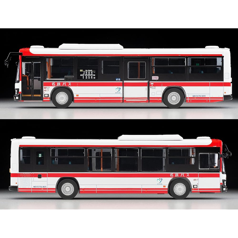 TOMYTEC Tomica Limited Vintage Neo 1/64 LV-N245f Isuzu Elga Meitetsu Bus Finished Product