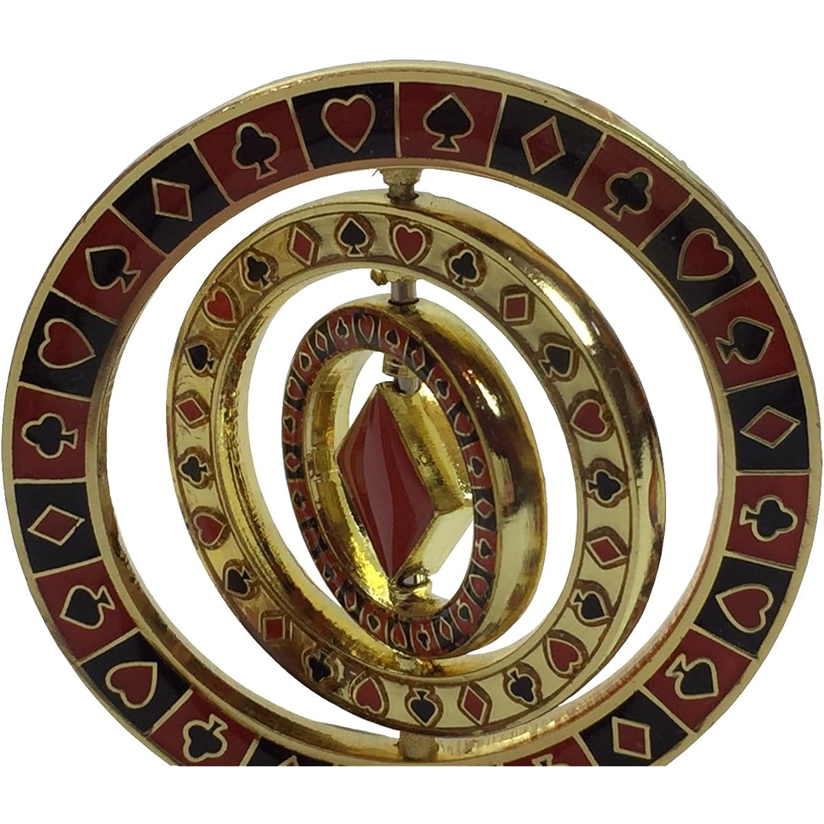 Triple Spinner (with diamond in the center) Poker weight