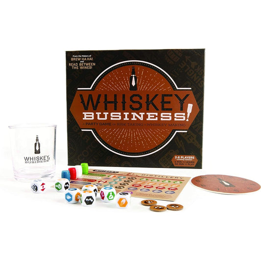 UNCORKED! Game Whiskey Business! Risk-taking & Whiskey-making party game