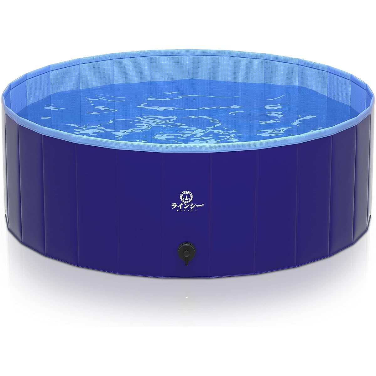 LINECY Pool, Large Vinyl Pool, For Home Use, For Children, 160*40cm, No Air Pump Required, Balcony, Dog Pool, Ball Pool, Foldable, For Pets, Easy Shower, Garden, House