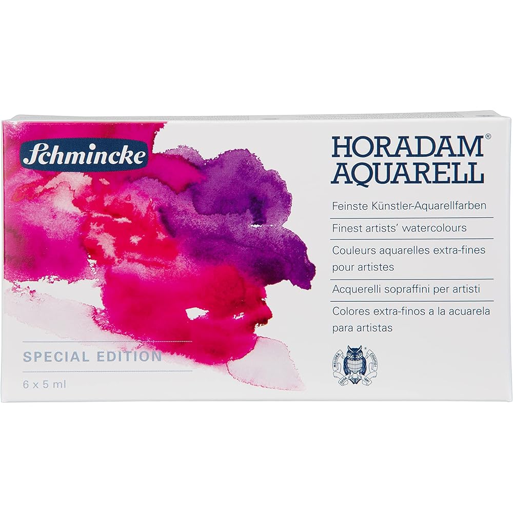 Schmincke Schmincke watercolor paint 6-pc set with palette 74870