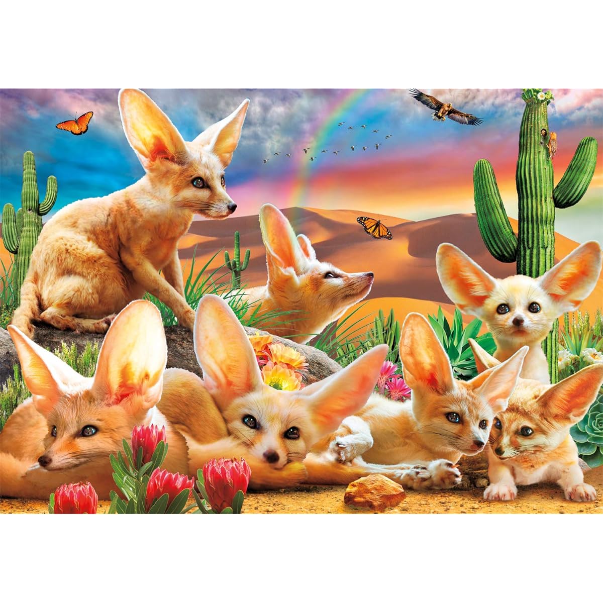 Buffalo Games Jigsaw Puzzle Fantastic Fennec Fox 500 Pieces