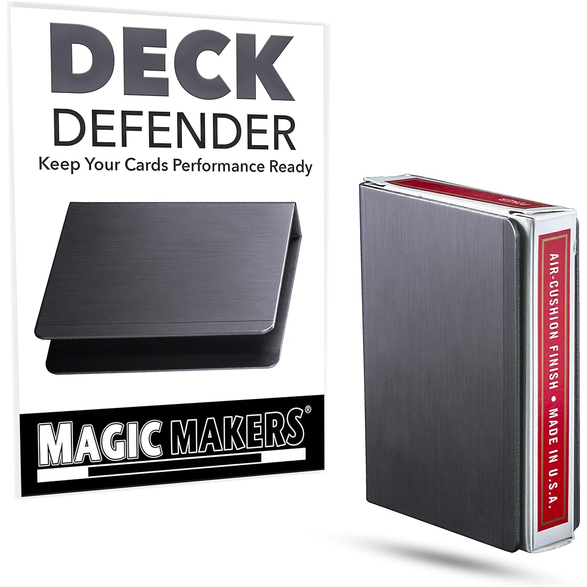Magic Makers Deck Defender Card Case - Graphite Gray
