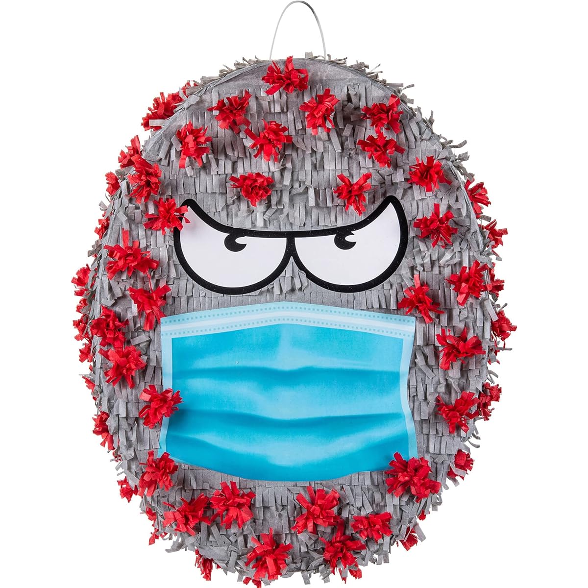 Funny Monster19 Pinata - Holds 4 lbs of Candy - Sturdy - 16.4 x 12.4 x 3.5 Inches - Fun for Both Kids and Adults - Great for Birthdays - Bring smiles and laughter to your party with this pinata.