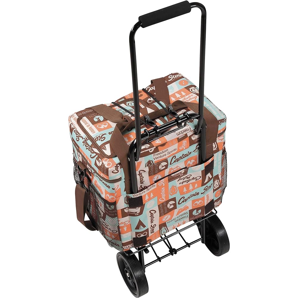 CAPTAIN STAG Cold Bag Cooler Bag Foldable Storage Super Cool Soft Cooler Leisure Road