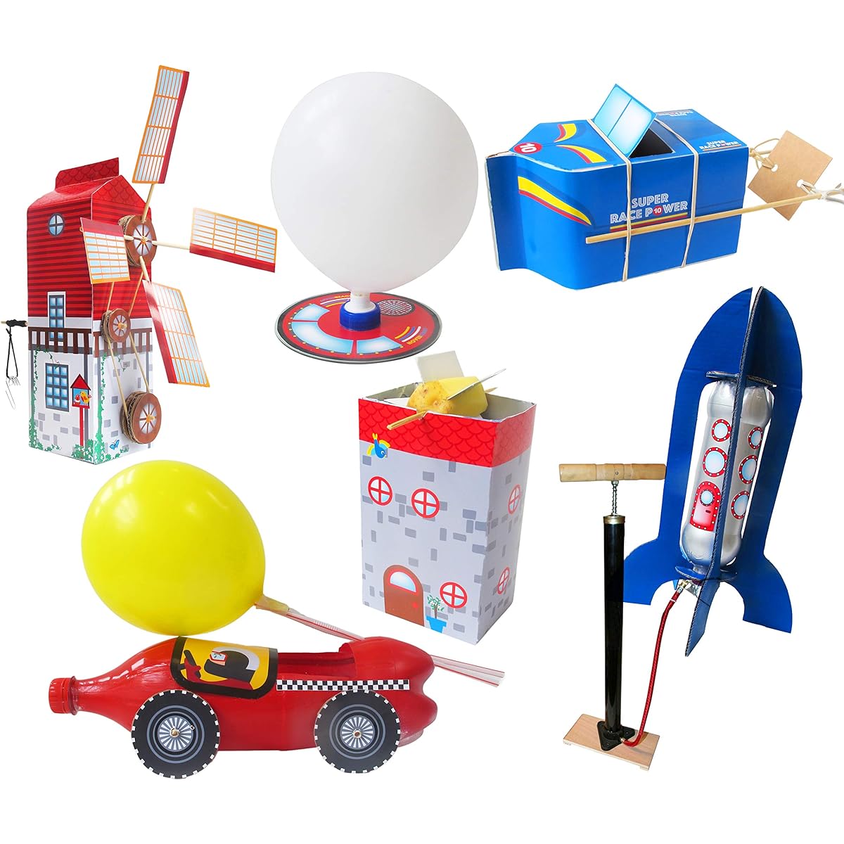 Buzzy Re, Cycle, Me Activity Kit | Turn trash into games | Activity Kit - Science