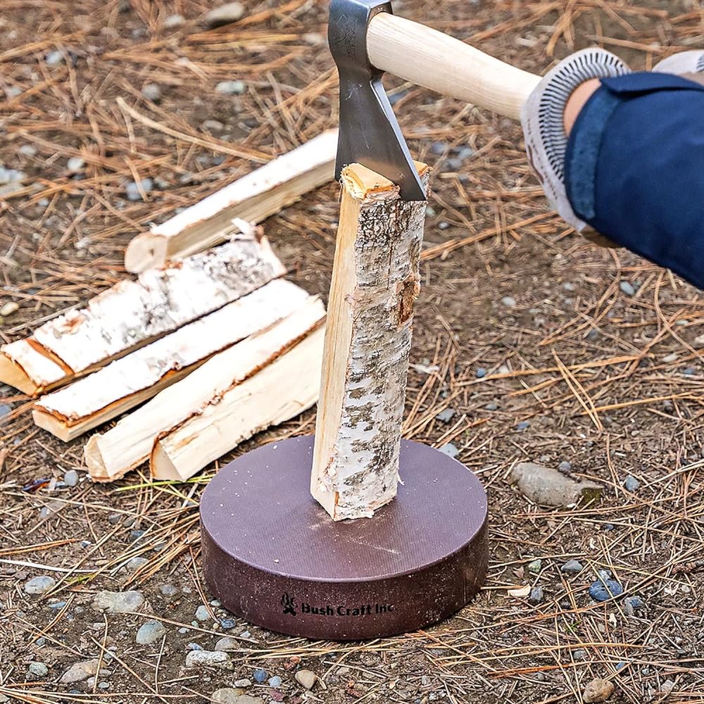Bush Craft Bushcraft Bushcraft Wood chopping stand