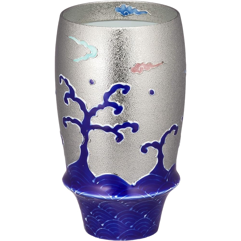 Arita ware beer glass Hokusai T542